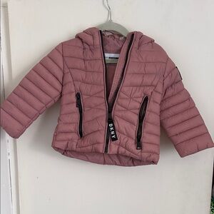 DKNY Kids Mauve Quilted Jacket